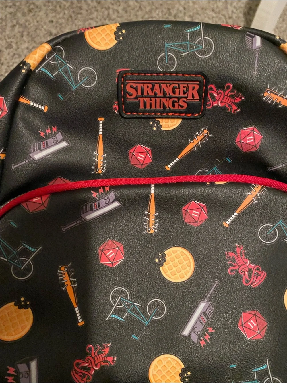 Stranger Things Mini Backpack Good Condition